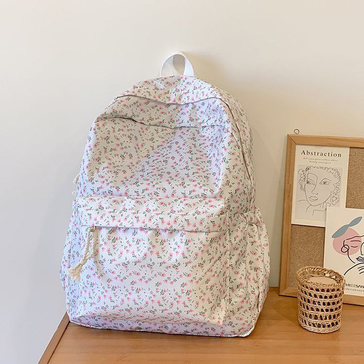Blumenmuster Rucksack Karnz