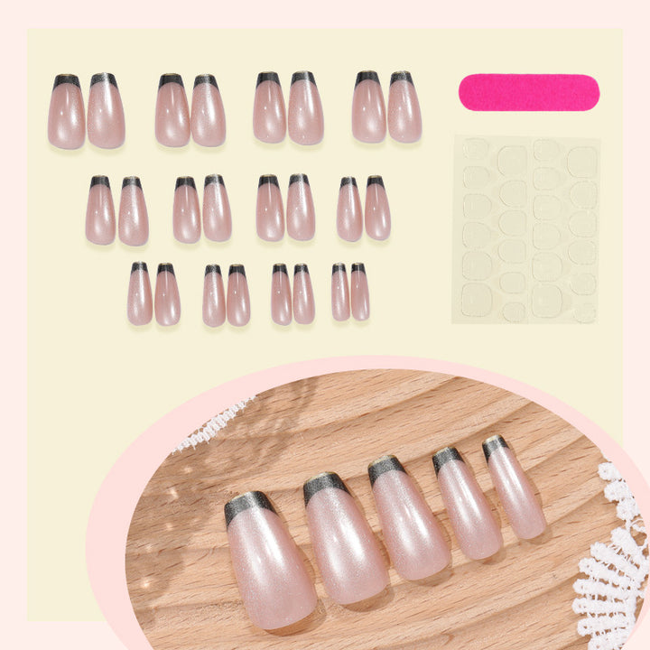 Stylisches Acryl Press-On Nail Set Karnz