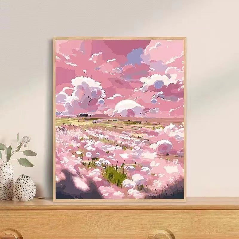 Floral Landscape Leinwandkunst Karnz