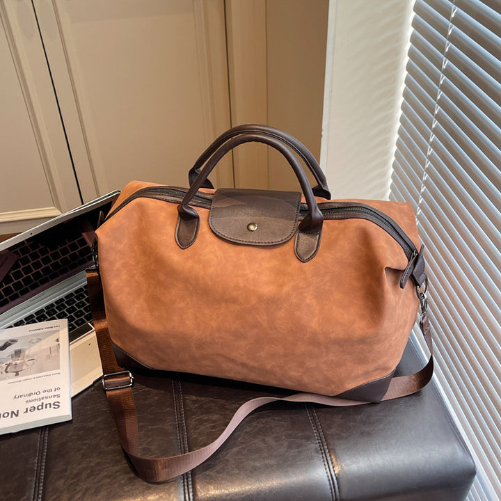 Modern Leder Duffel Tasche