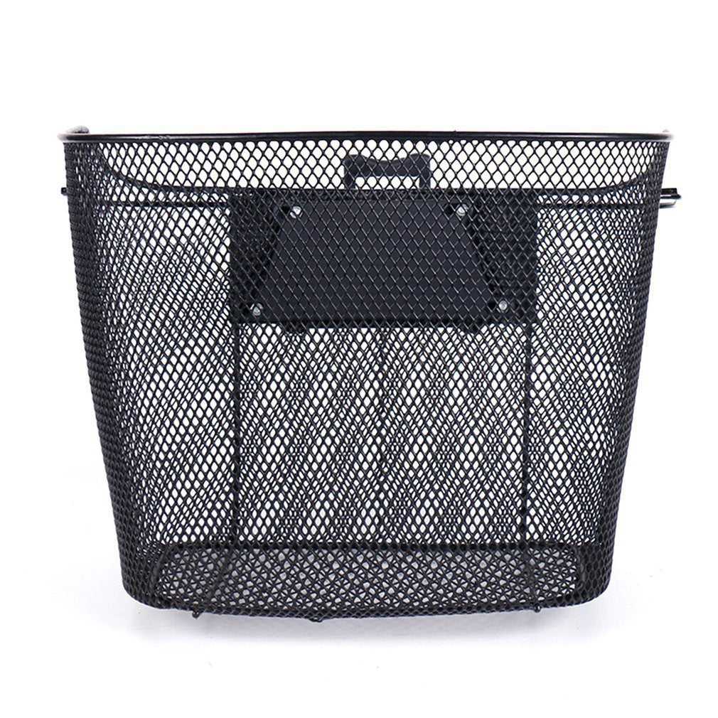 Vorderer Schnellverschluss-Mesh-Fahrradkorb mit verriegelbarer Lenkerhalterung Karnz