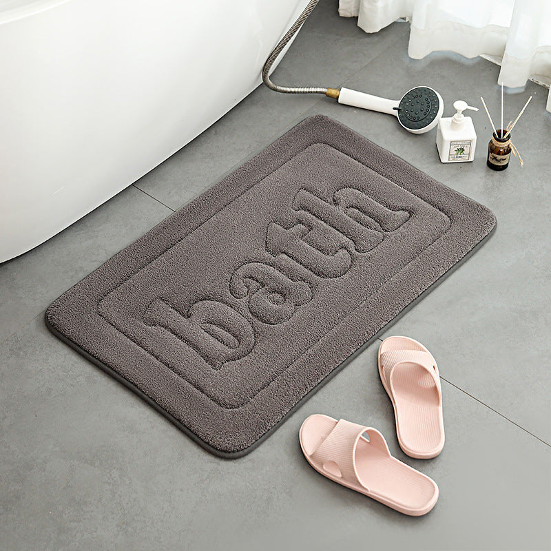 Absorbierende Memory-Schaum-Badematte Karnz