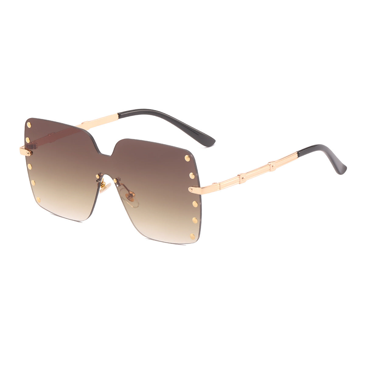 Damen oversized Sonnenbrille mit modischem Rahmen Karnz