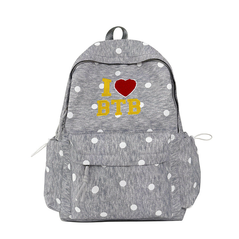 Stylischer gepunkteter Grafik-Rucksack Karnz