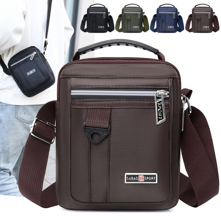Strukturierte Crossbody-Organizer-Tasche
