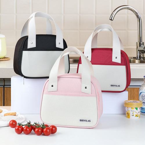 Stylischer isolierter Lunchträger Karnz