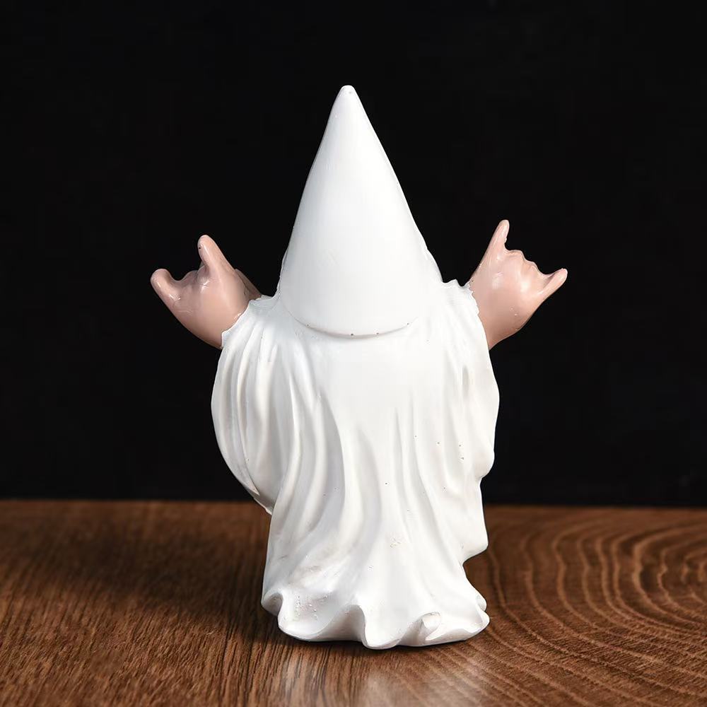 Lustige Weihnachtsmann Figur Karnz