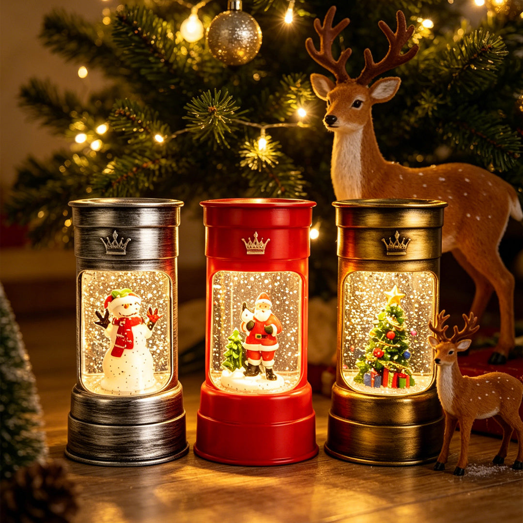 Glitzernde Weihnachtslaterne Karnz