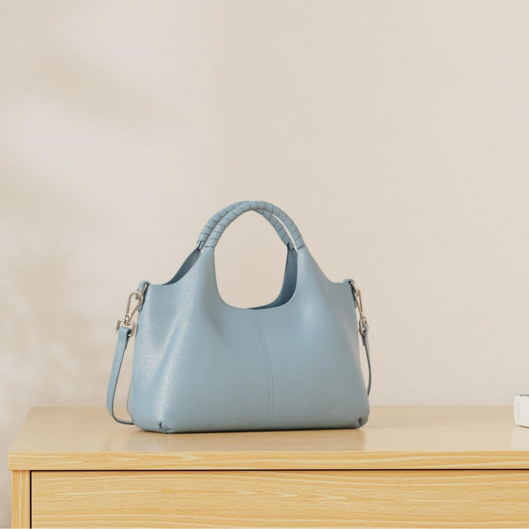 Elegante Leder-Handtasche Karnz