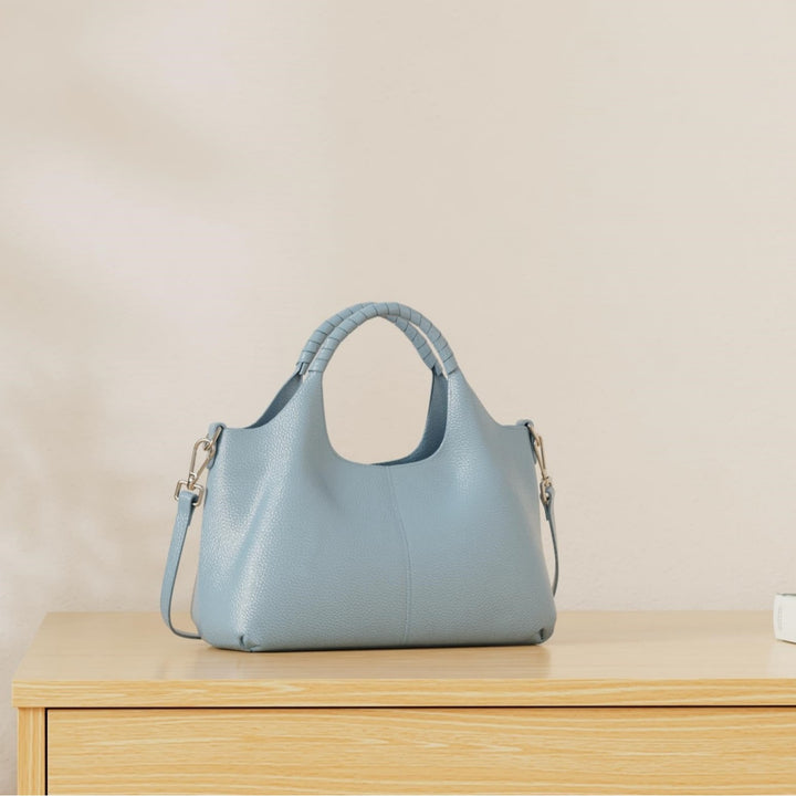 Elegante Leder-Handtasche Karnz