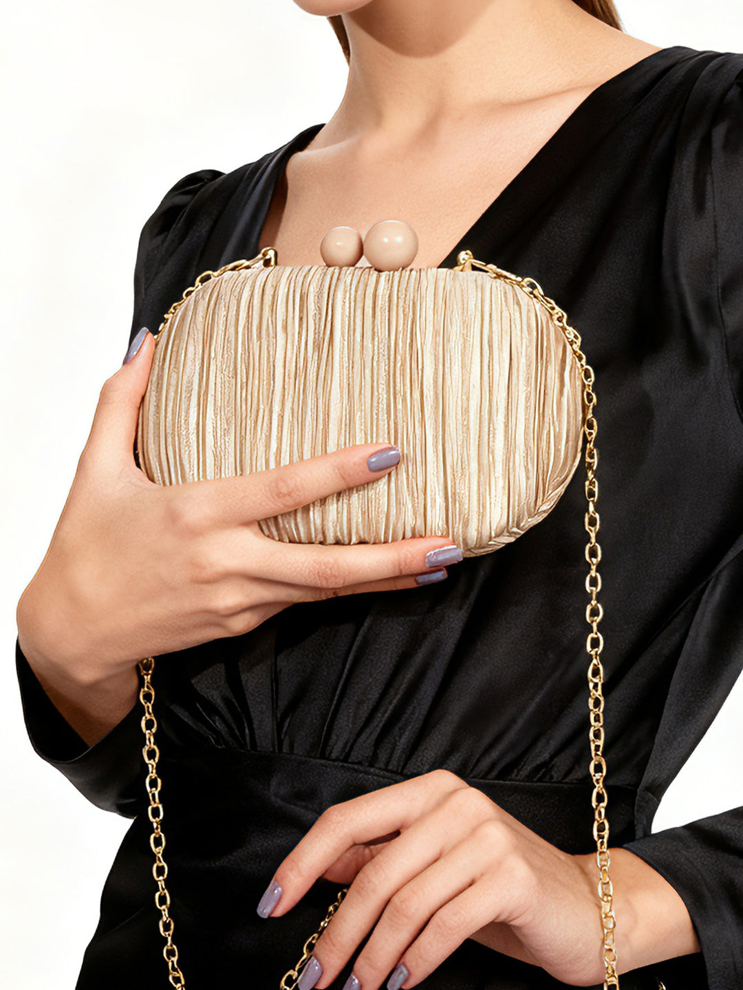 Gewebte Clutch Tasche