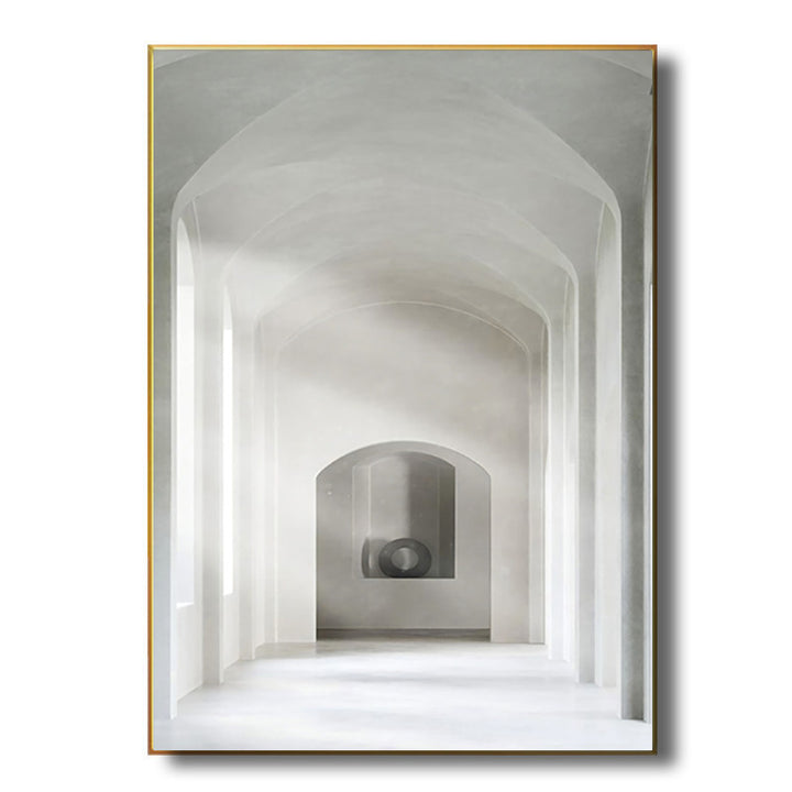 Elegante Architektonische Leinwanddruck