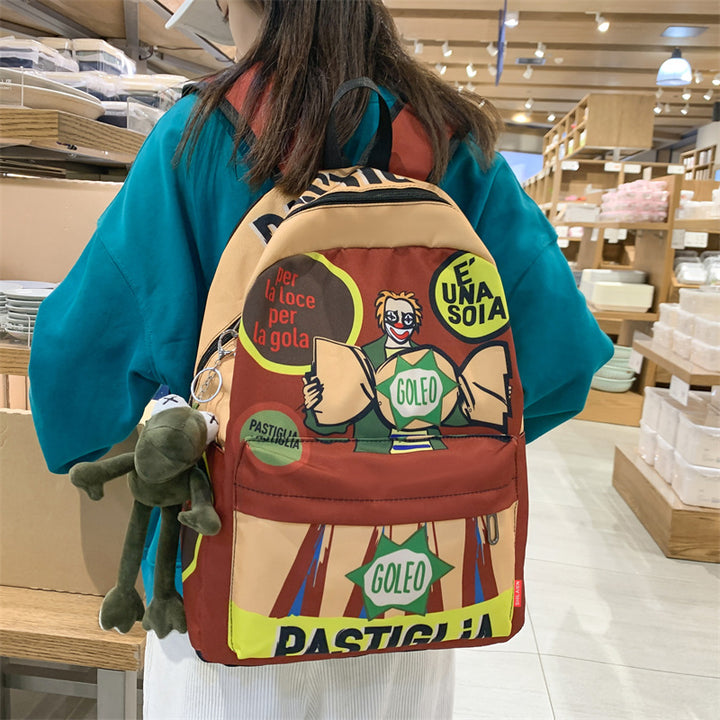 Grafikdruck Freizeit Rucksack Karnz