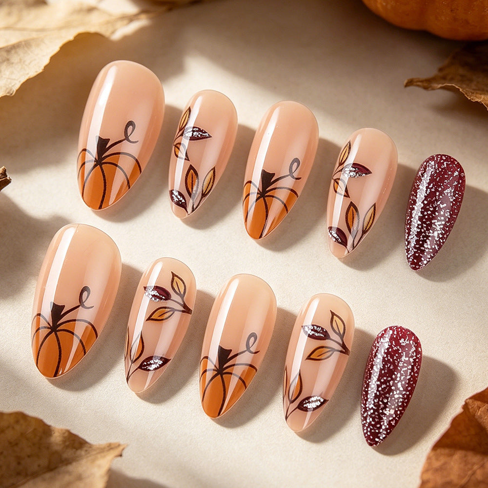 Saisonales Thematisches Nagelkunstset Karnz