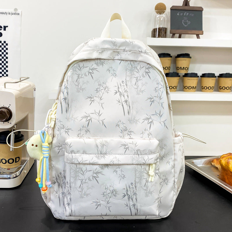 Stylischer Blumenmuster-Rucksack Karnz
