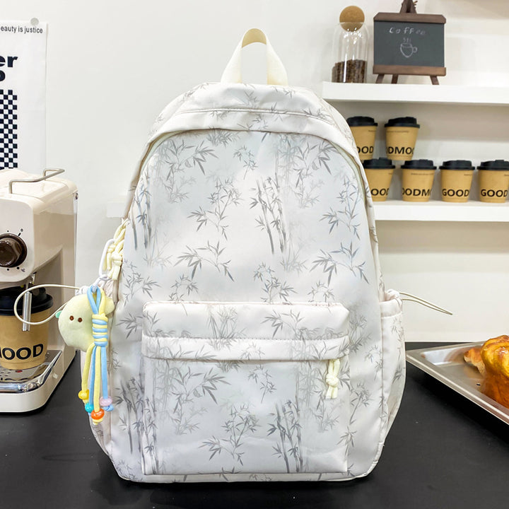 Stylischer Blumenmuster-Rucksack Karnz