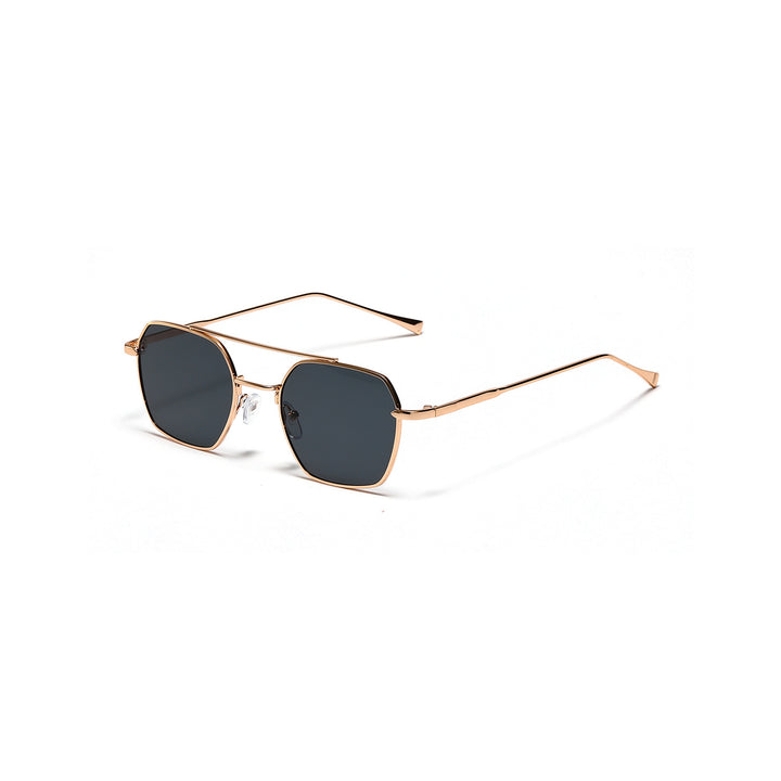 Damen filigrane Sonnenbrille mit elegantem polygonalen Rahmen Karnz