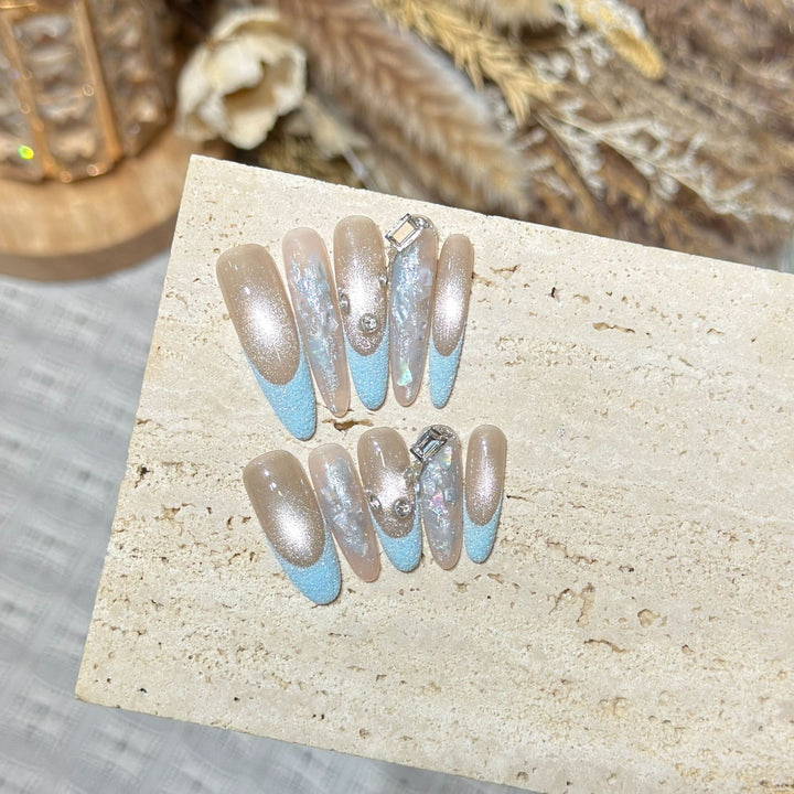Stylisches Stiletto Nagelkunst Set Karnz