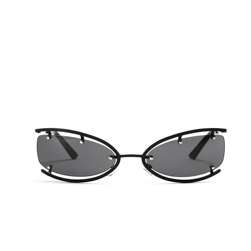 Damen modische Sonnenbrille mit einzigartiger Rahmenkonstruktion Karnz