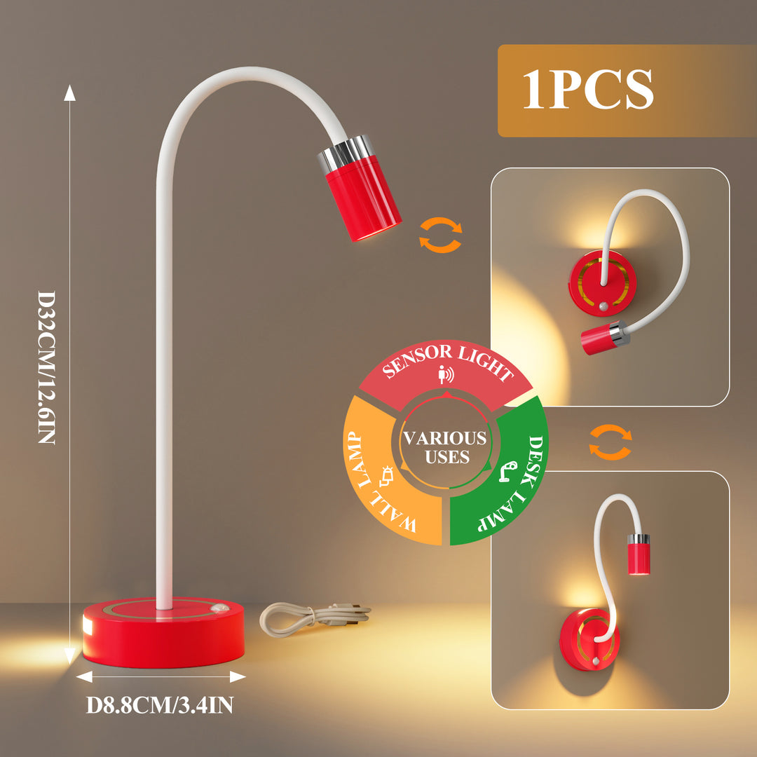 Flexible LED Tisch- und Wandlampe