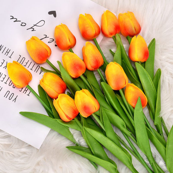 Elegante künstliche Tulpenstrauß