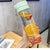 Damen Trinkflasche mit innovativem Deckel Karnz