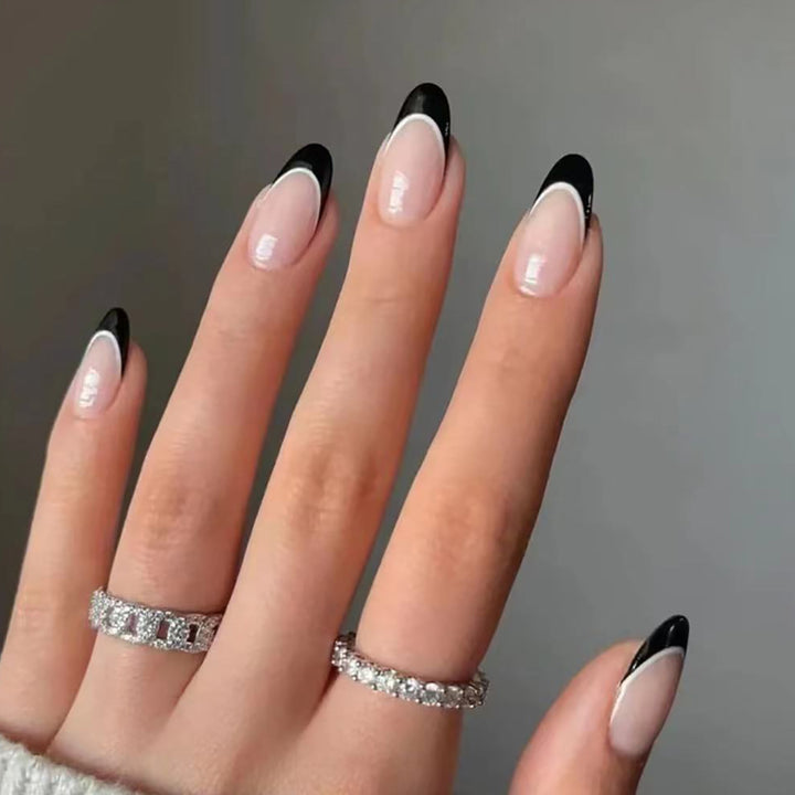 Elegante französische Tipp Nagelverlängerungen Karnz