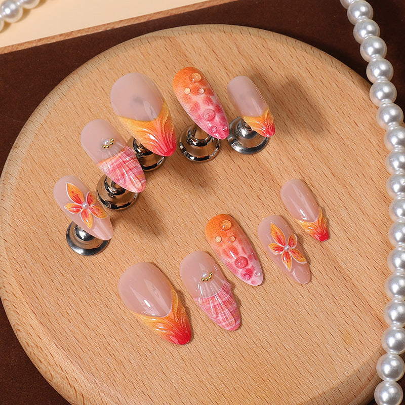Dekorative Gel-Nageltips Karnz