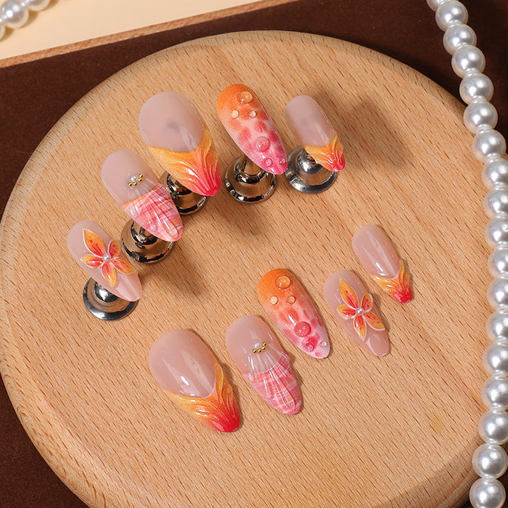 Dekorative Gel-Nageltips Karnz