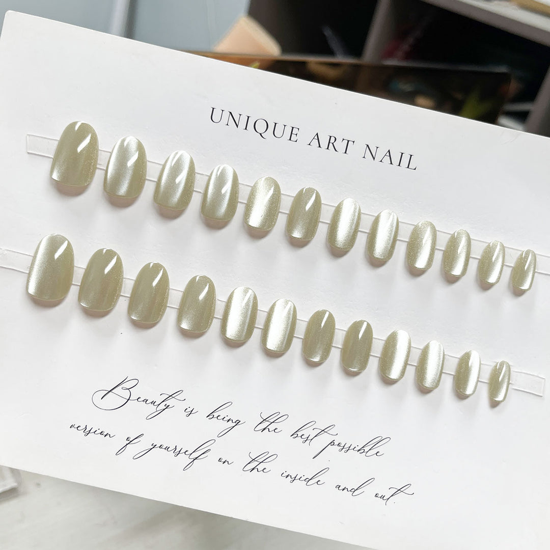Schimmerndes Glitzer Press-On Nagelset