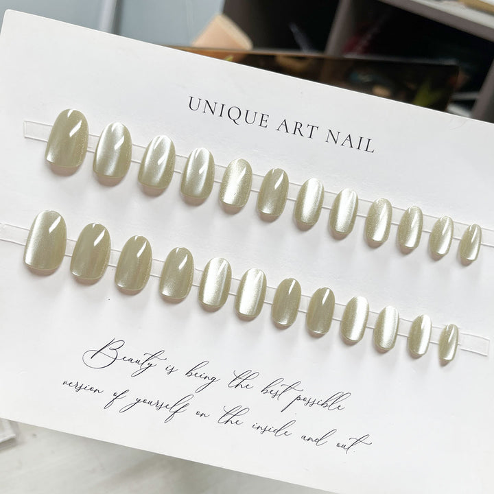 Schimmerndes Glitzer Press-On Nagelset