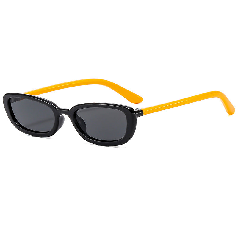 Damen stylische Oval-Sonnenbrille Karnz