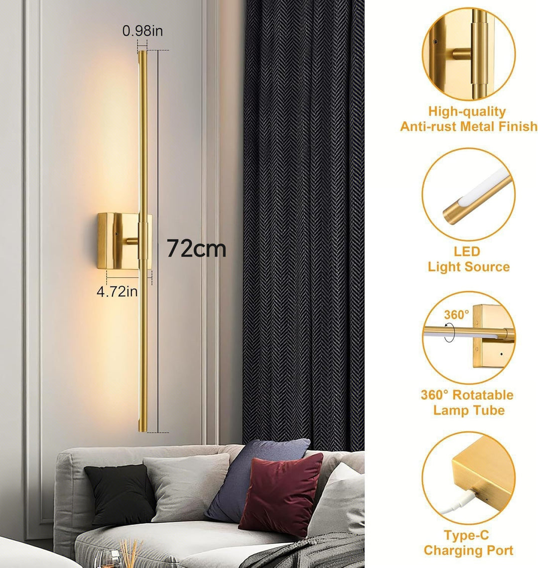 Moderne Minimalistische LED Wandleuchte