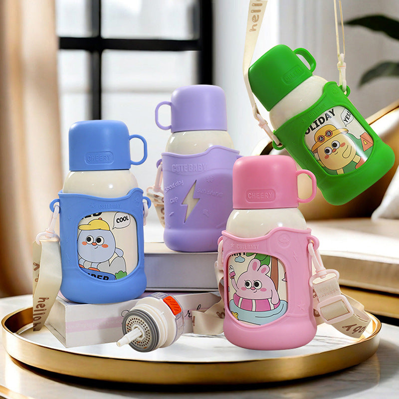Damen Kinder-Trinkflasche mit kreativem Tierdesign Karnz
