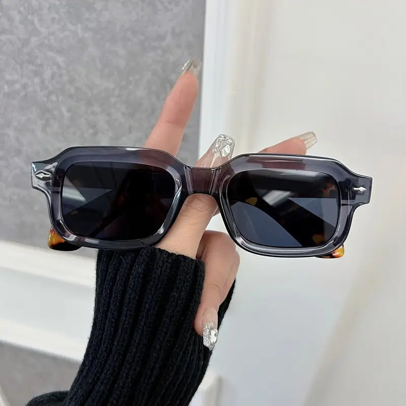 Damen modische quadratische Sonnenbrille mit elegantem Design und UV-Schutz Karnz