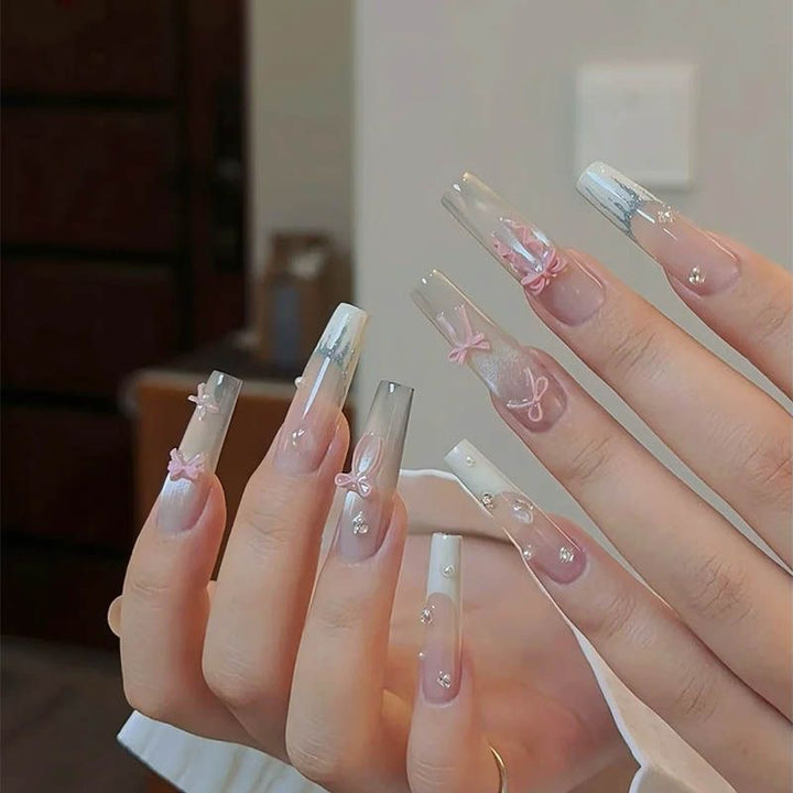 Künstlerische Lange Stiletto Nagelkunst Verlängerungen
