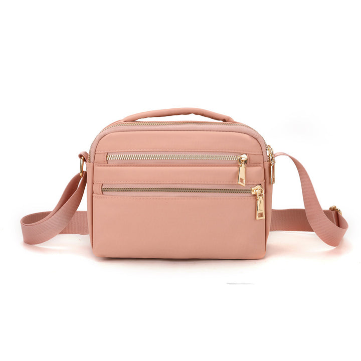 Multi-Reißverschluss-Crossbody-Organizer-Tasche Karnz