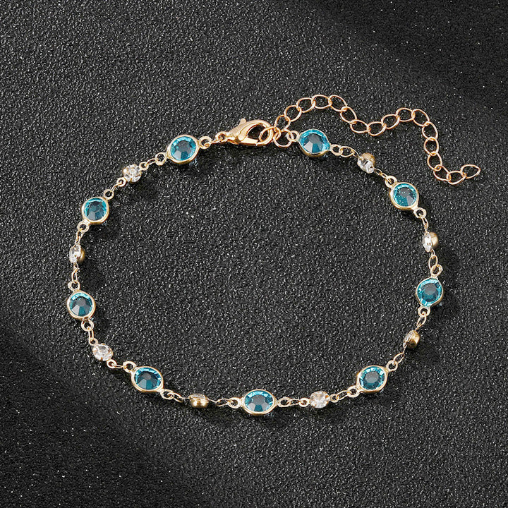 Elegante Strass-Ketten-Armspirale Karnz