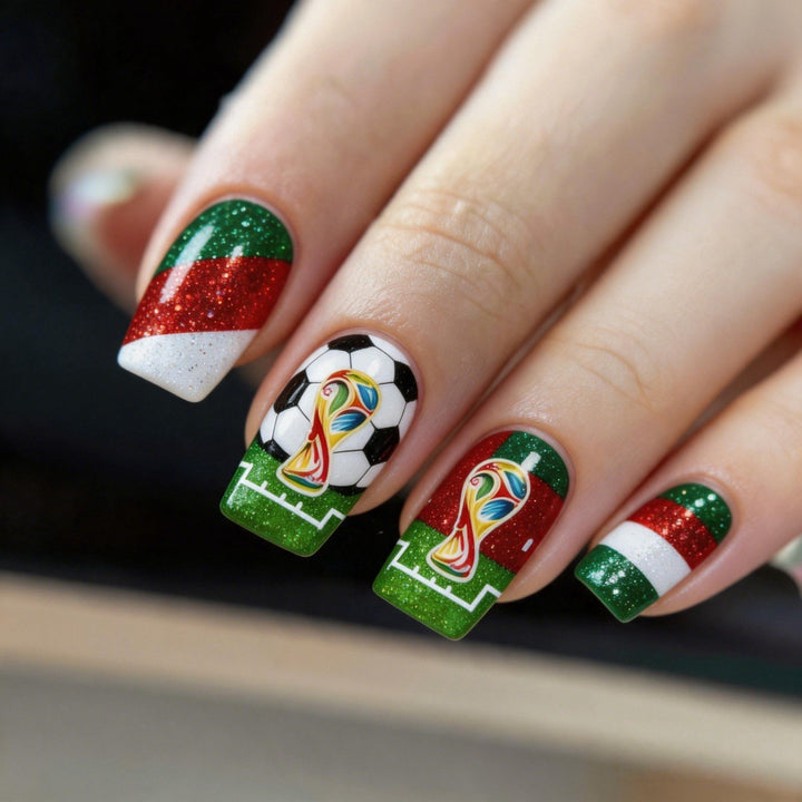 Sportliche Nagelkunst Karnz