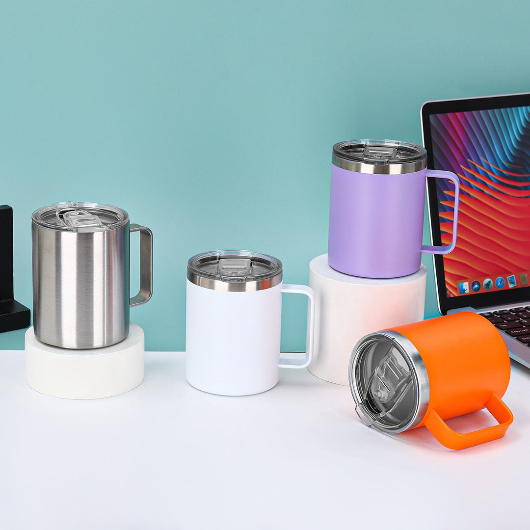 Damen isolierter Kaffee-Genussbecher mit ergonomischem Griff Karnz