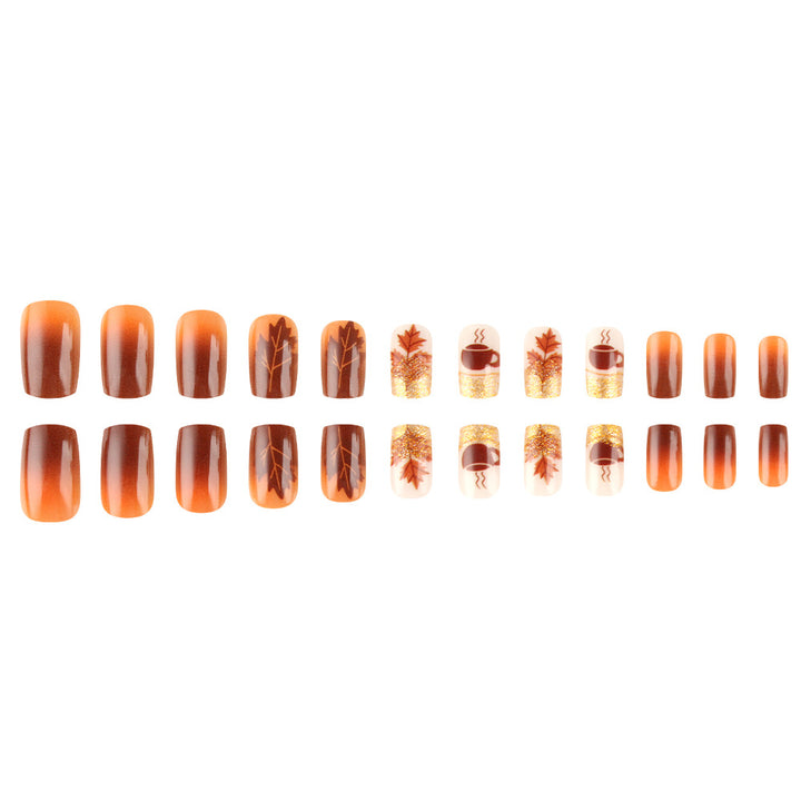 Herbstthemen Nageldesign-Set Karnz