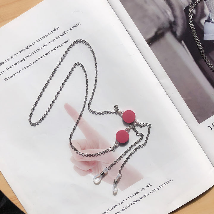 Stylische Dual-Strang Brillenhalterkette Karnz