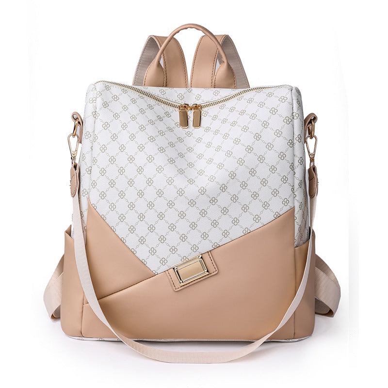 Stylische geometrisch gemusterte Rucksack
