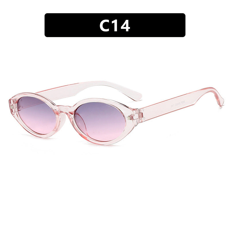 Damen Cat-Eye Sonnenbrille mit elegantem Tragetaschen-Design Karnz