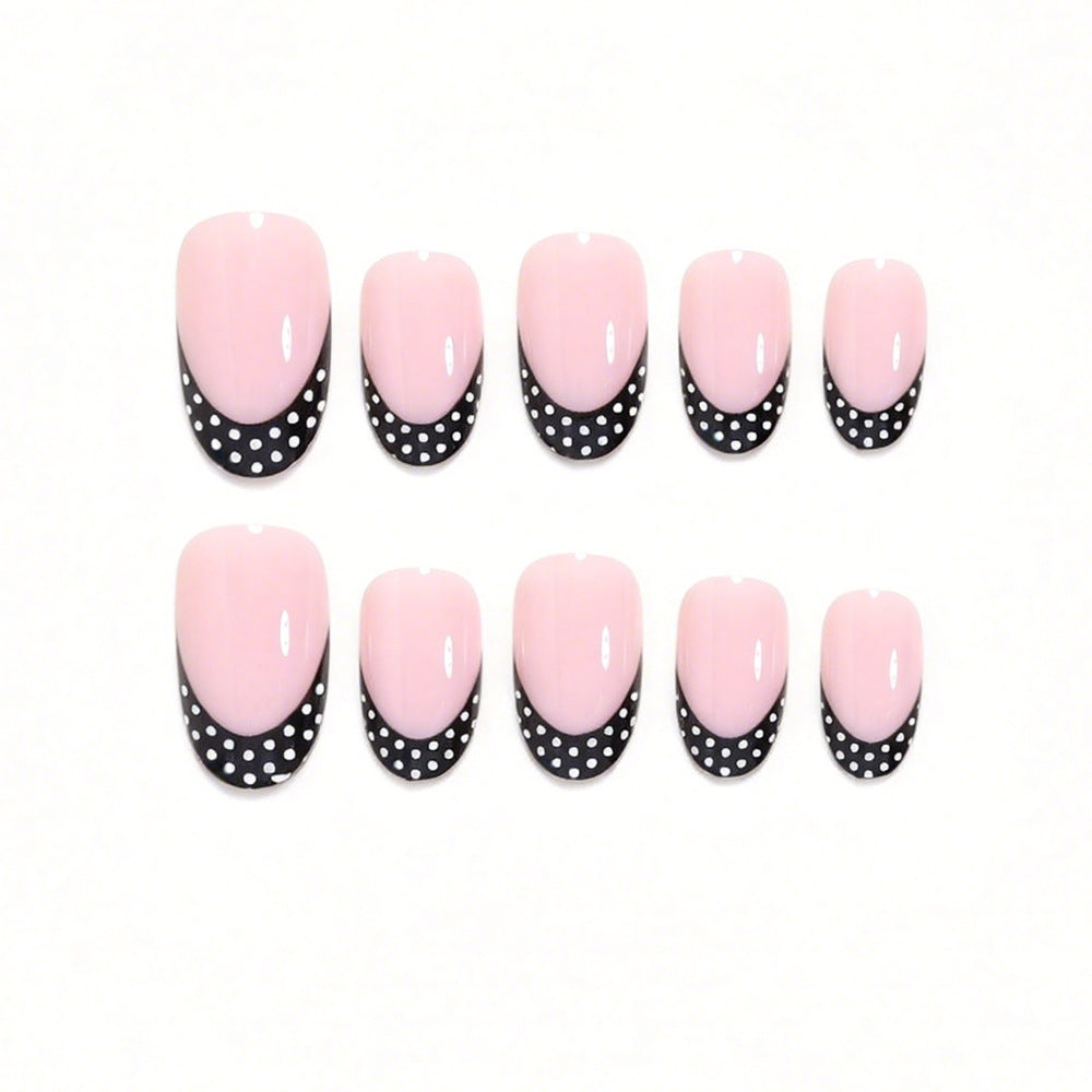 Designer French Tip Nail Art Karnz