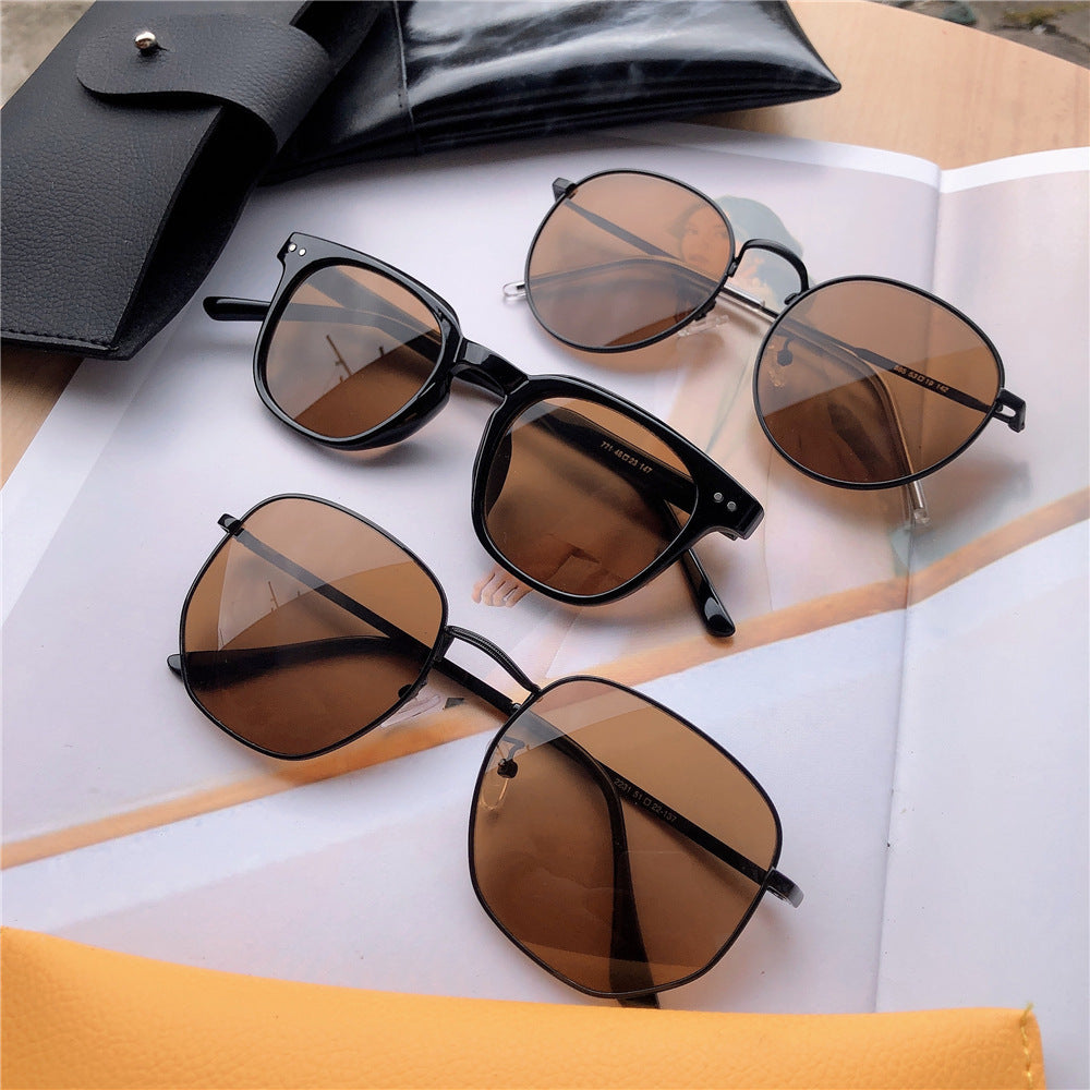 Oversized Fashion Sonnenbrillen Karnz
