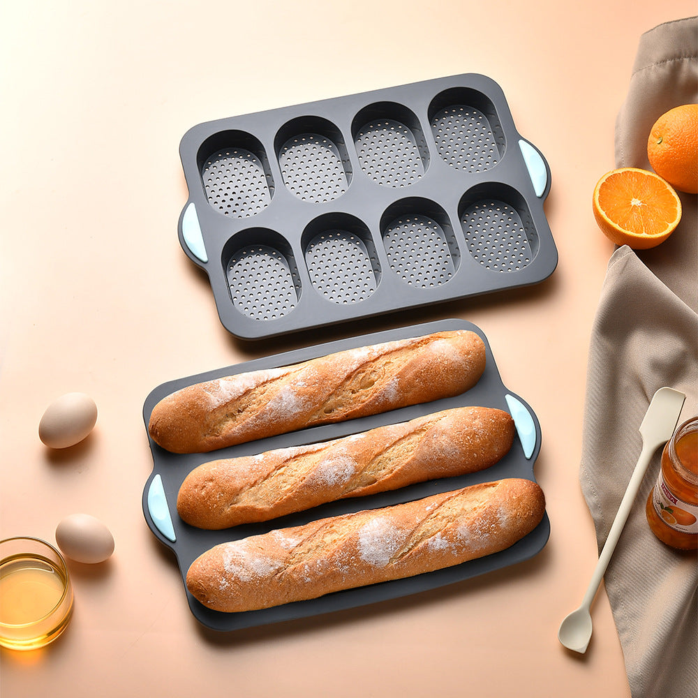 Silikon-Brotbackform mit Antihaftbeschichtung und Stabilen Griffen Karnz
