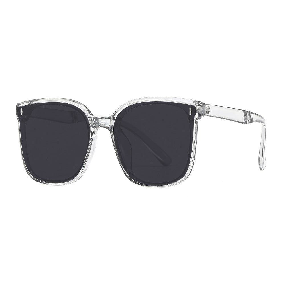 Damen modische Sonnenbrille mit quadratischem Rahmen und UV-Schutz Karnz