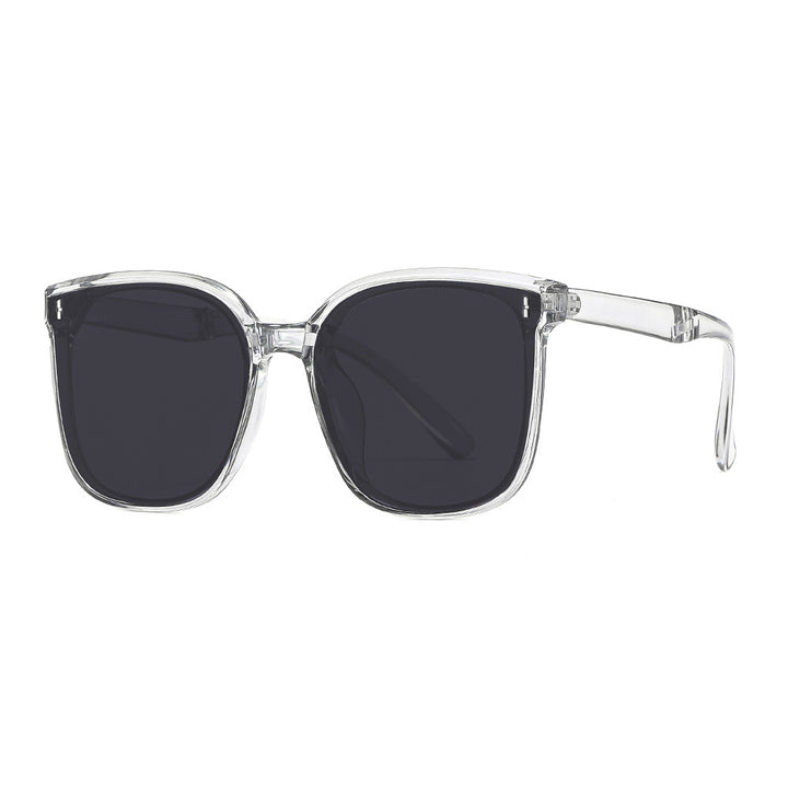 Damen modische Sonnenbrille mit quadratischem Rahmen und UV-Schutz Karnz