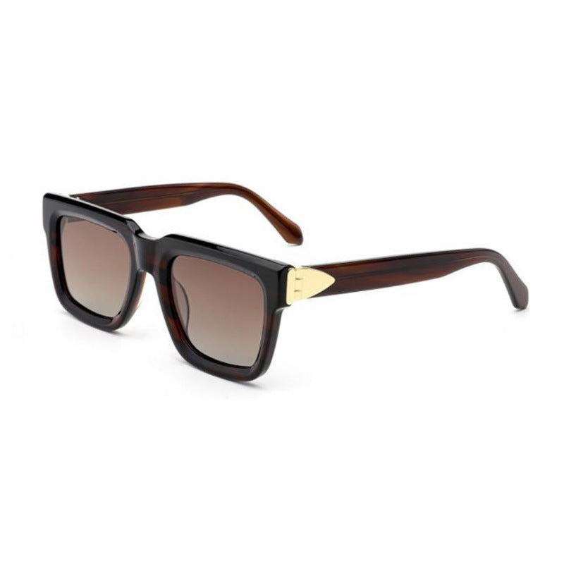 Damen moderne Oversize-Sonnenbrille mit elegantem Rahmen Karnz